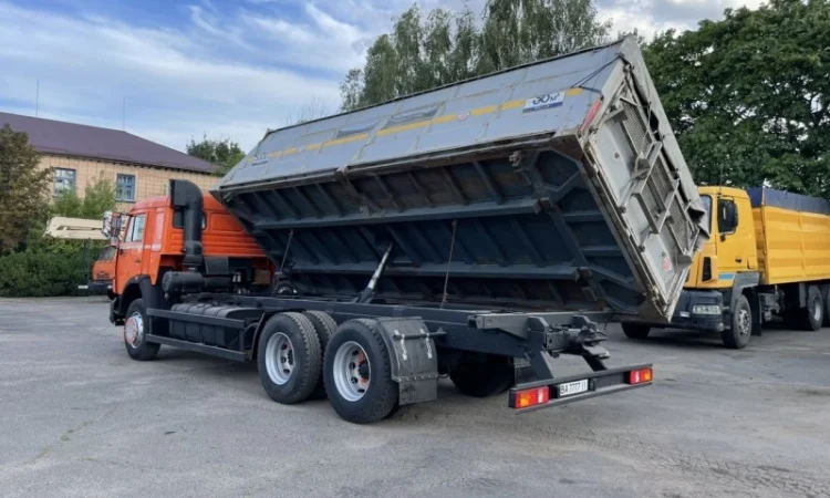 Самоскид КамАЗ 65115 Нова гума та АКБ 30м3 2013р зерновоз - фото № 2