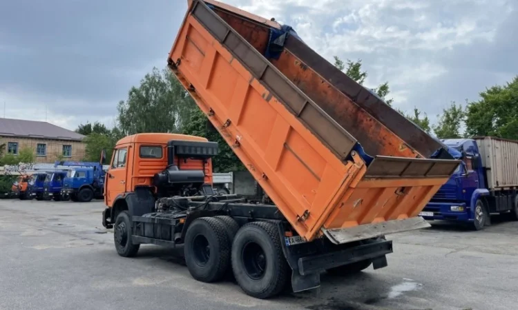 Самоскид КамАЗ 45142 Нова гума та АКБ 2008р - фото № 3