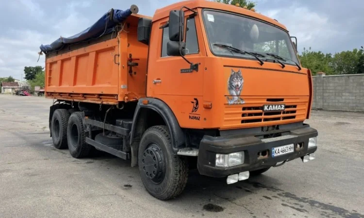 Самоскид КамАЗ 45142 Нова гума та АКБ 2008р - фото № 6