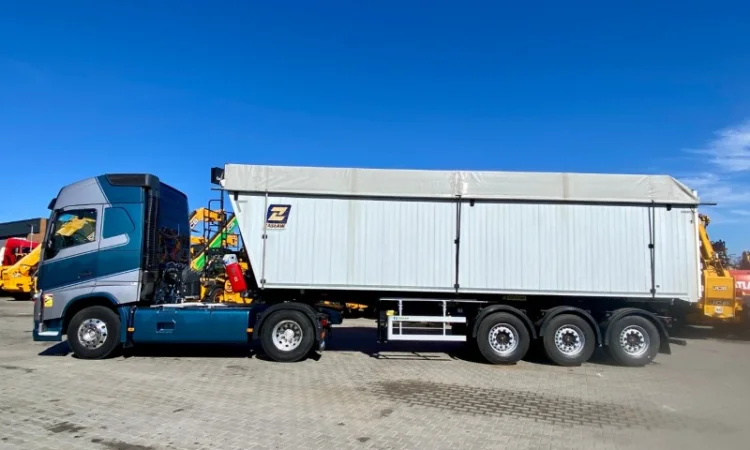 Напівпричіп самоскид Zaslaw D-653A - 2014 рік - фото № 1