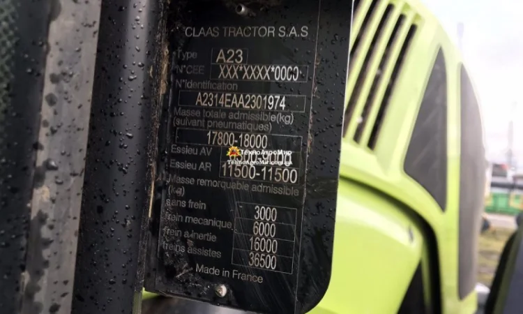 Трактор Claas Axion 930 (2016 г.в.) - фото № 15