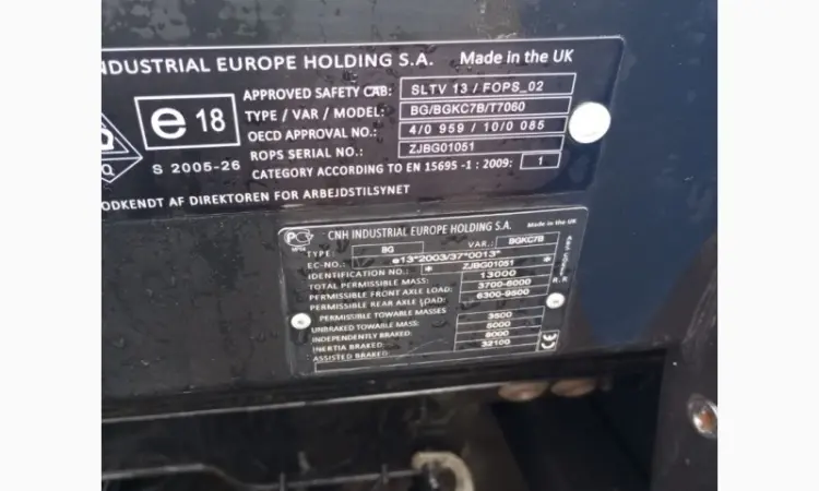 Трактор New Holland T7060. (2018 р.в.) - фото № 2