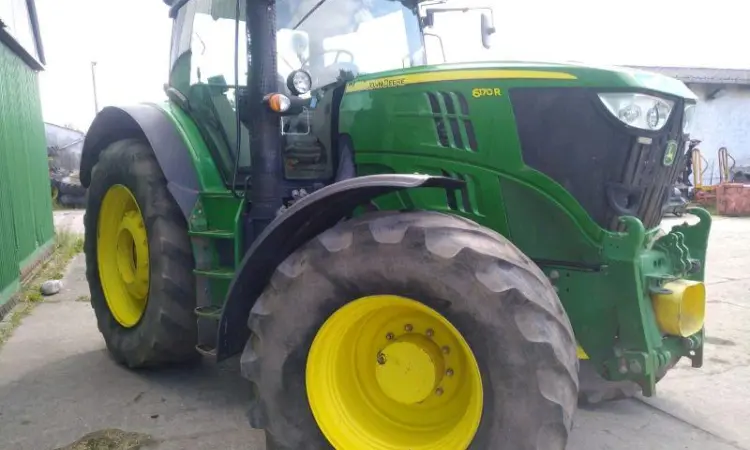 Трактор колісний John Deere 6170R - фото № 1