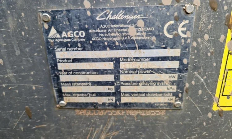 Трактор гусеничний Challenger MT 755 E - фото № 5