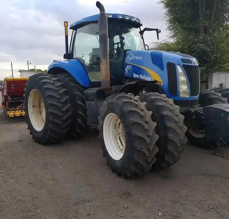 Бу трактор New Holland T8040 - фото № 5