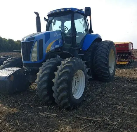 Бу трактор New Holland T8040 - фото № 6