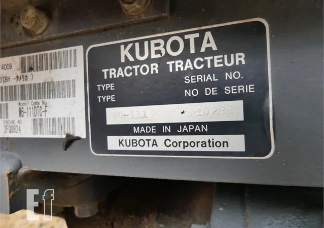 Продам трактор Kubota M6-111 - фото № 10