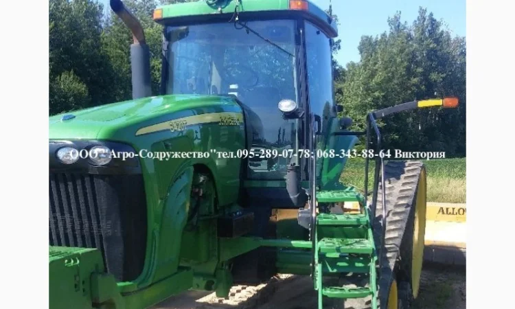 Трактор гусеничный John Deere 8420T из США - фото № 2