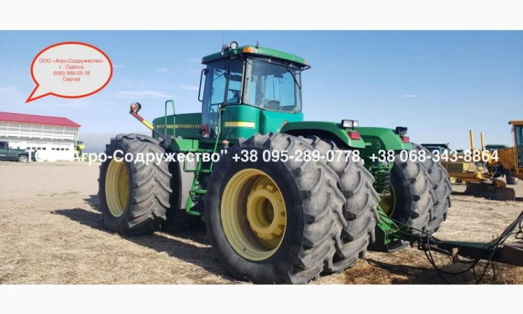 Из США б/у Трактор John Deere 9400 - фото № 17