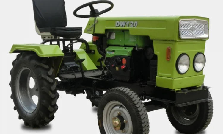 Трактор DW 120 (ДВ 120). 12 л.с. Дизель. Электростартер. Водяное охлаждение - фото № 2