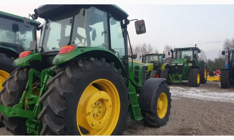 Трактор John Deere 6115 D - фото № 3