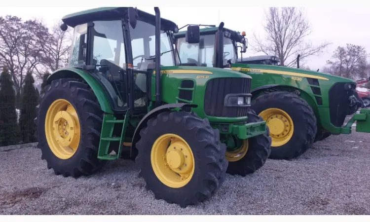 Трактор John Deere 6115 D - фото № 6