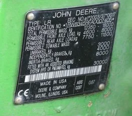 Колісний трактор JOHN DEERE 8345R Фото: колісний трактор JOHN DEERE 8345R 1/8 - фото № 5