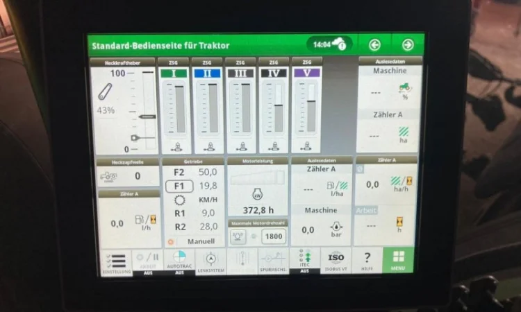 Трактор John Deere 8R370 - фото № 5