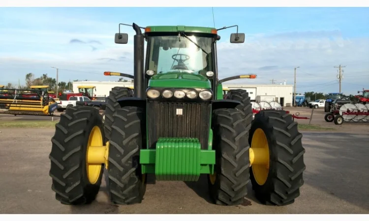 7000 м.ч. 2005 г трактор John Deere 8520 (335 л.с.) из США б/у купить - фото № 14