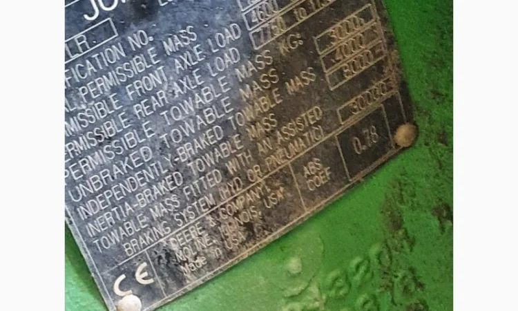 Трактор John Deere 8530 - фото № 1