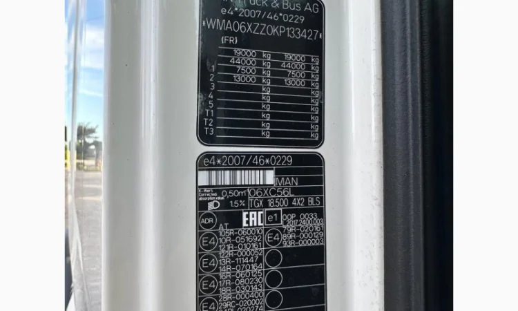 Тягач MAN TGX 18.500 2019 року - фото № 3