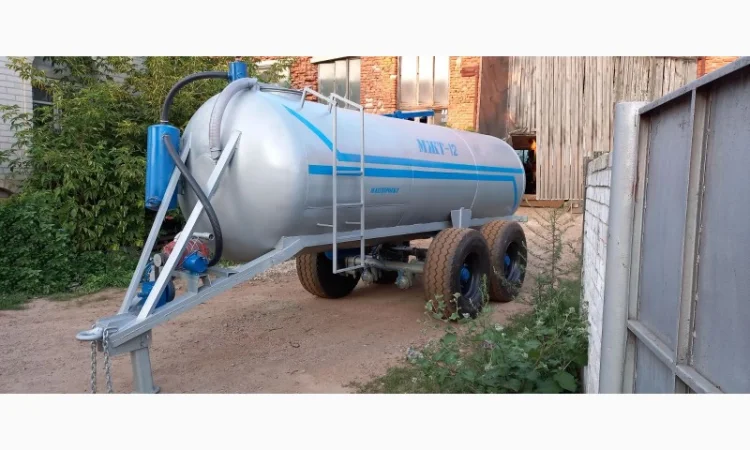 Бочка для навозу МЖТ-12 (вакумна + розкидач) - фото № 3