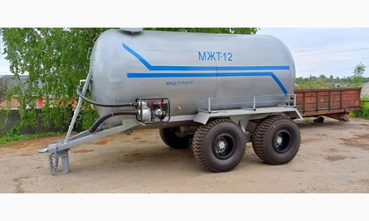 Бочка МЖТ12 з бензиновою помпою для води та КАС та пожежогасіння - фото № 7