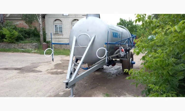 Бочка МЖТ-8 для полива з бензиновою помпою - фото № 2