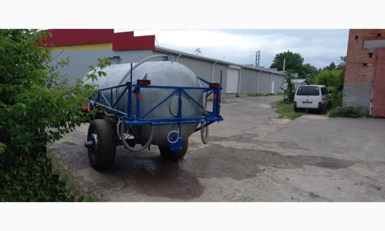 Бочка МЖТ-8 для полива з бензиновою помпою - фото № 5