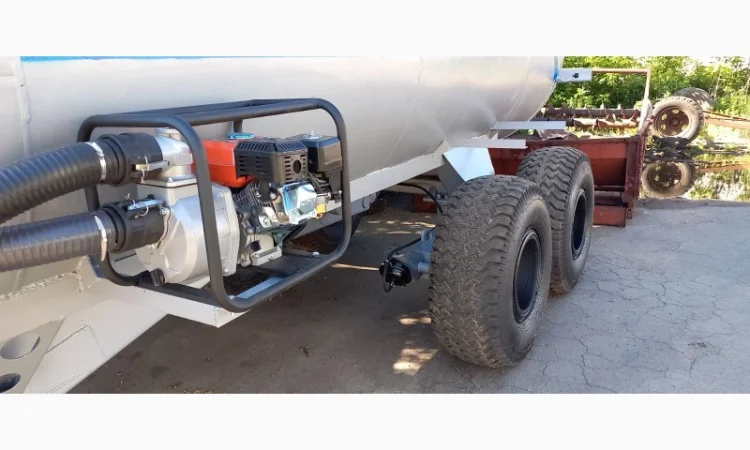 Бочка МЖТ10 з мотопомпою, для води та КАС - фото № 4