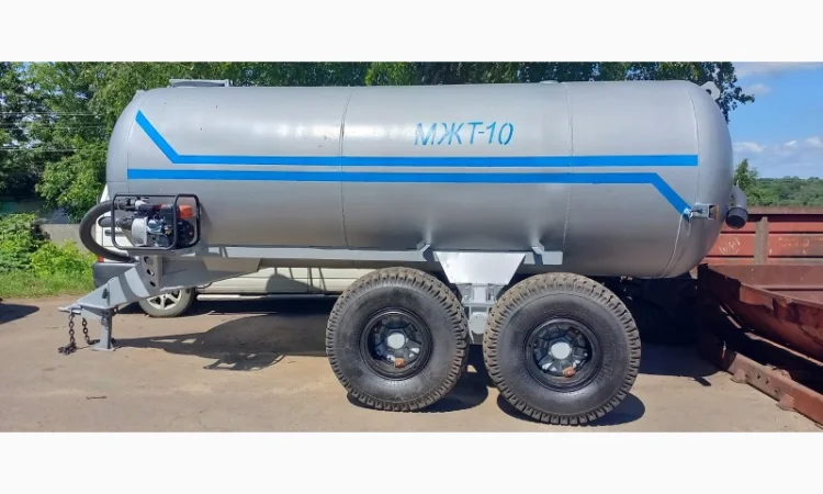 Бочка МЖТ10 з мотопомпою, для води та КАС - фото № 1