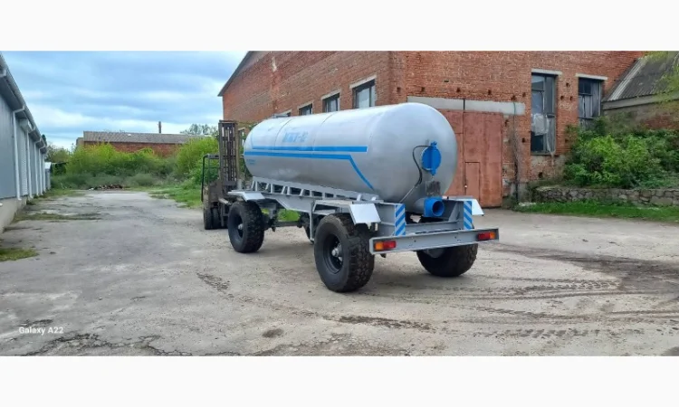 Бочка-причеп 12м3 для навозу та води - фото № 2