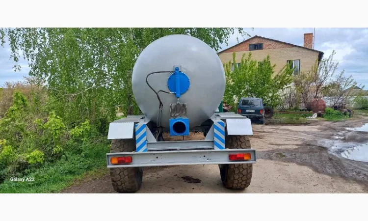 Бочка-причеп 12м3 для навозу та води - фото № 3