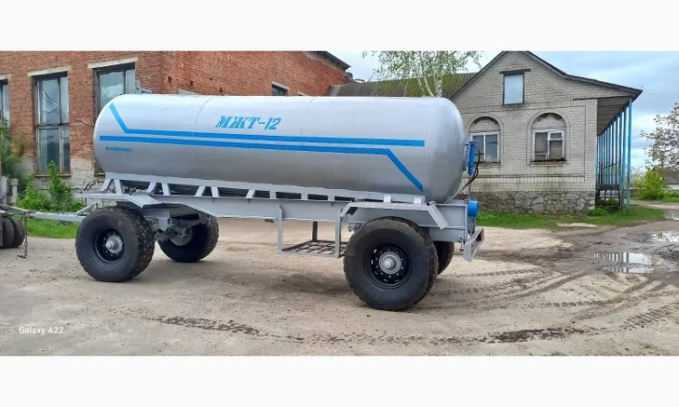 Бочка-причеп 12м3 для навозу та води - фото № 4