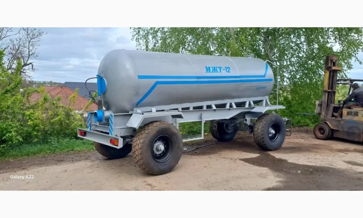 Бочка-причеп 12м3 для навозу та води - фото № 6