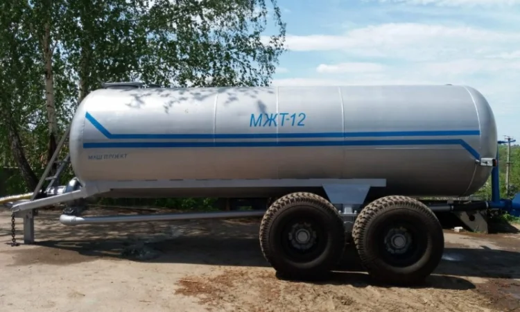 Бочка МЖТ-12 для жидкого навоза, воды - фото № 6