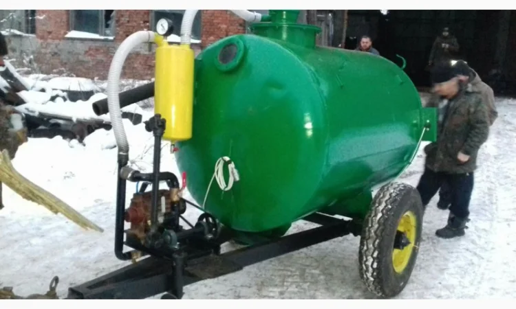 ЖЗВ-2, МЖТ-2 Машина, бочка для внесения жидкого навоза, жидких органических удобрений - фото № 4