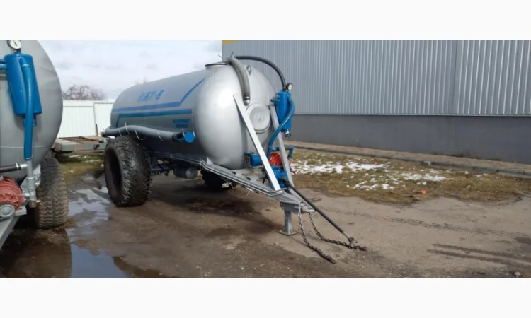 Бочка МЖТ-8 одноосна для води або вакумна з розкидачем - фото № 3