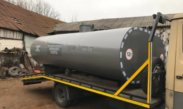 Цистерна для перевезення води 4, 6, 8, 10, 12 куб.м - фото № 3