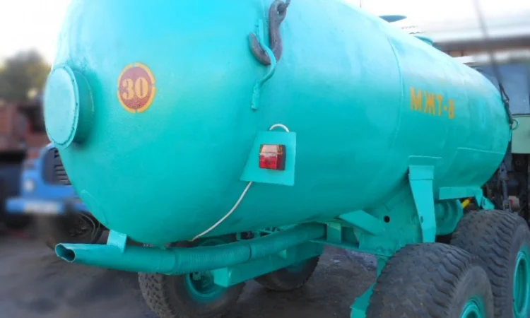 Бочка МЖТ-8 цистерна, прицеп, емкость - фото № 11
