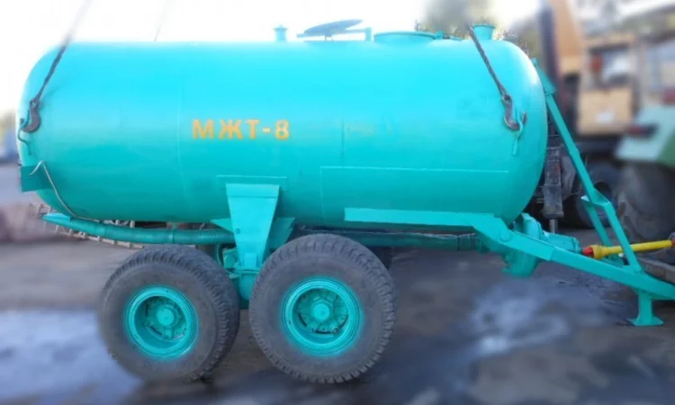 Бочка МЖТ-8 цистерна, прицеп, емкость - фото № 1