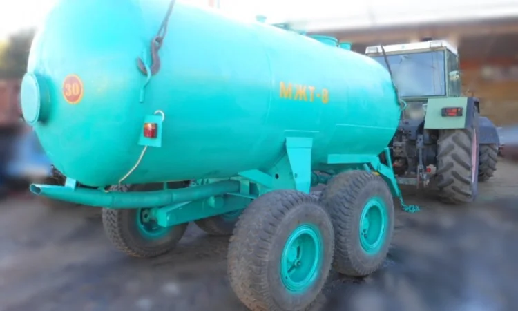 Бочка МЖТ-8 цистерна, прицеп, емкость - фото № 2