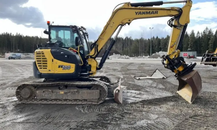 Екскаватор Yanmar SV100-2A - фото № 1