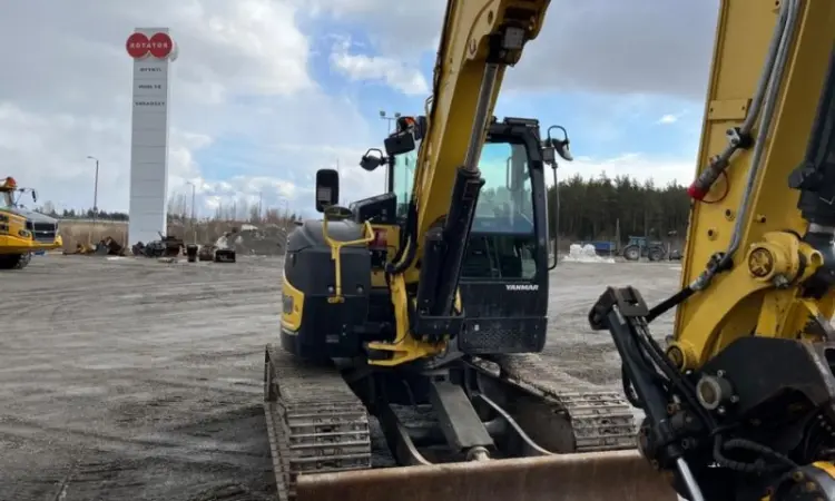 Екскаватор Yanmar SV100-2A - фото № 2