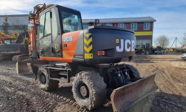 Колісний екскаватор JCB JS 160 W (2002) - фото № 4