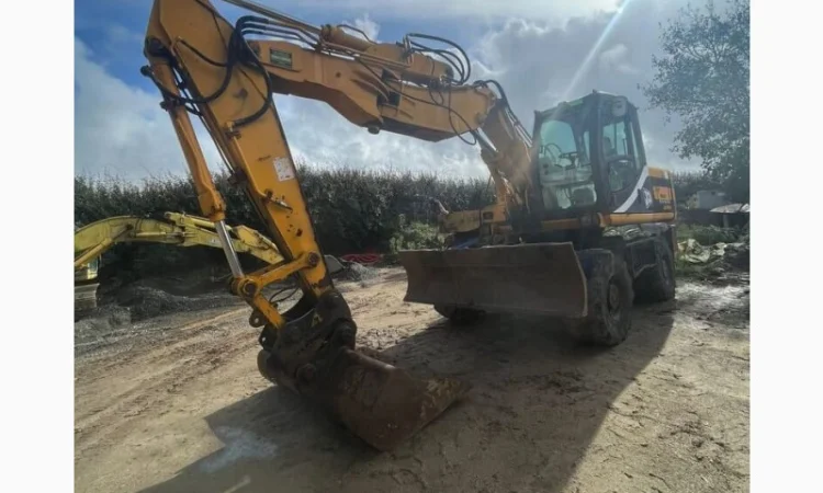 Колісний екскаватор JCB JS 160 W (2004) - фото № 3