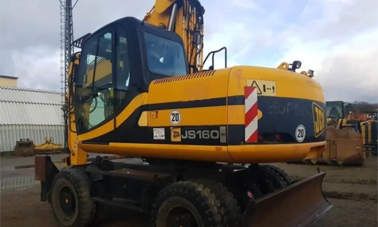 Колісний екскаватор JCB JS 160 W (2008) - фото № 3