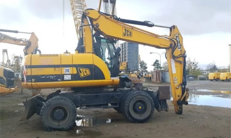 Колісний екскаватор JCB JS 160 W (2008) - фото № 5