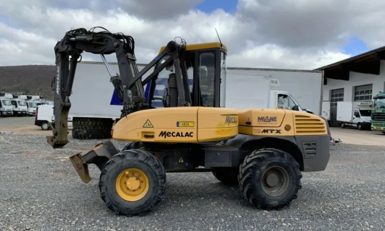 Экскаватор-погрузчик Mecalac 12 MXT - фото № 3