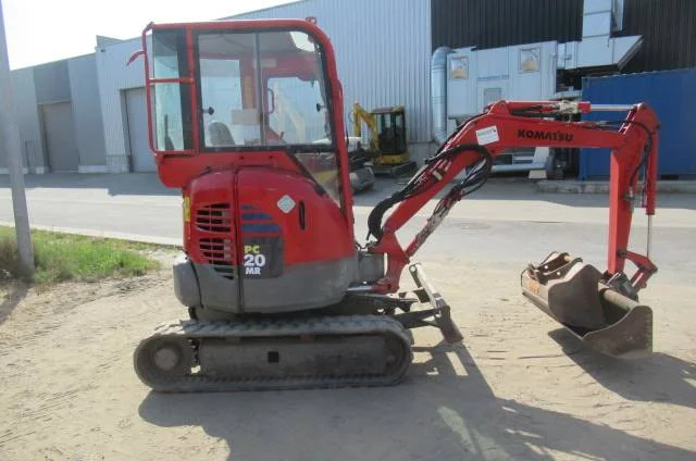 Мини экскаватор Komatsu PC 20 MR - фото № 3
