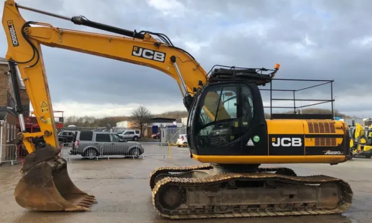 Гусеничный экскаватор JCB JS 220 LC 2011 года - фото № 1