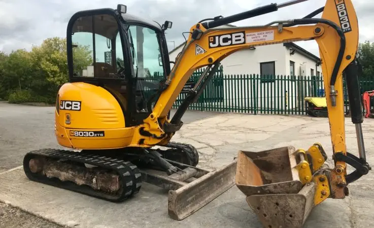 Мини экскаватор JCB 8030ZTS - фото № 2