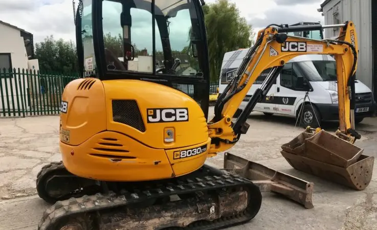 Мини экскаватор JCB 8030ZTS - фото № 3