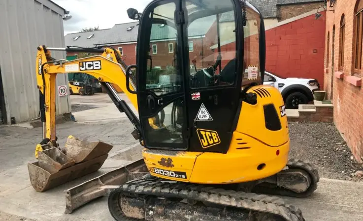 Мини экскаватор JCB 8030ZTS - фото № 9